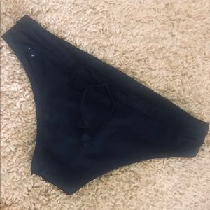 NWOT Lululemon black bikini bottoms